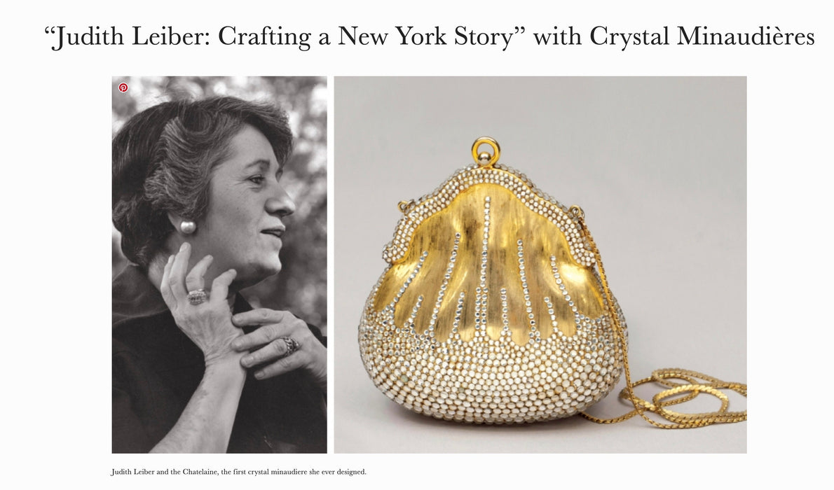 Vintage Silver Judith Leiber 1967 Chatelaine Minaudiere Swarovski Crystals Silver Hard Metal Clutch Bag wedding Purse By Judith Leiber