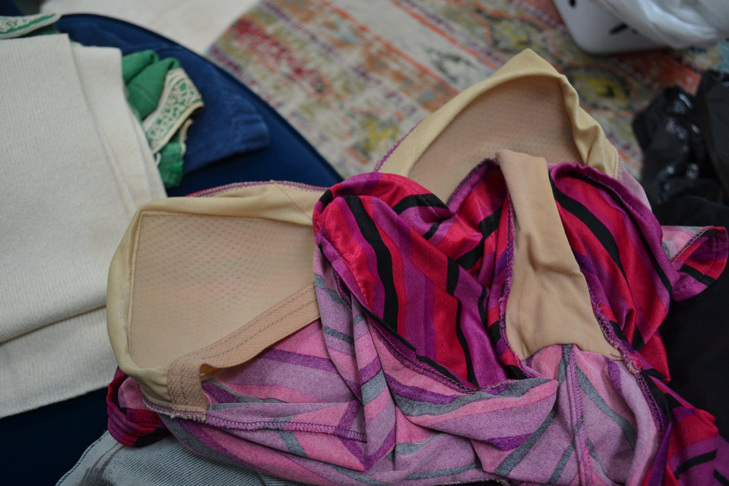 Vintage 70s 80s Swimsuit One Piece Bathing Suit Swim Suit Medium Large Purple Pink Striped Cole of California Striped Swimsuit