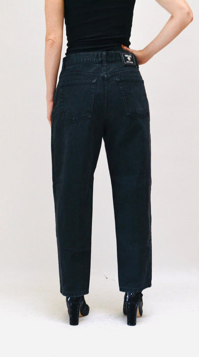 90s Vintage Versace Jeans Couture Jeans Size 36 50 Medium Large 90s Versace Black Jeans Size 10 12 90s Relaxed Fit Medium Black Jeans Pants