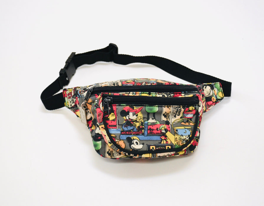 90s Vintage Nicole Miller Mickey Mouse Disney Fanny Pack// 90s Mickey Mouse Disney  Fanny Pack Bum Bag