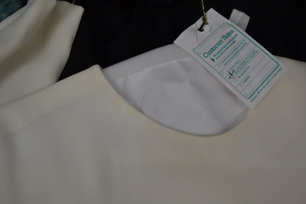 80s 90s Vintage Bob Mackie off White Cocktail Party Dress Beaded Sequin Dress Vintage Long Sleeve Cream Wedding Party Dress Small Cher Dress