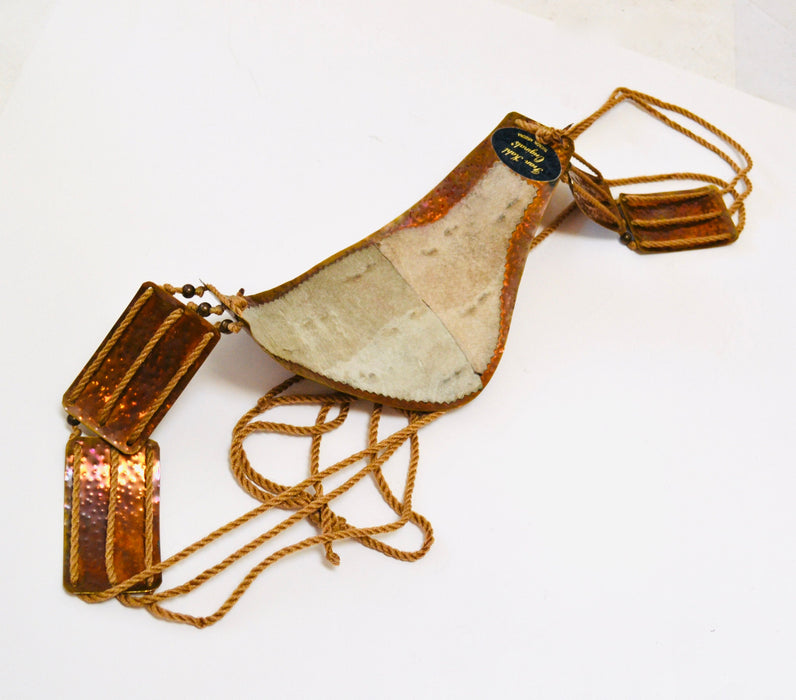 80s Vintage Gold Brass Coin Belt Gold Metallic Pirate Gypsy Belt Brass Large Boho Belt SMALL Medium 80s Brass Belt Fran Kahl Wedding Belt