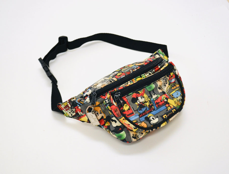 90s Vintage Nicole Miller Mickey Mouse Disney Fanny Pack// 90s Mickey Mouse Disney  Fanny Pack Bum Bag