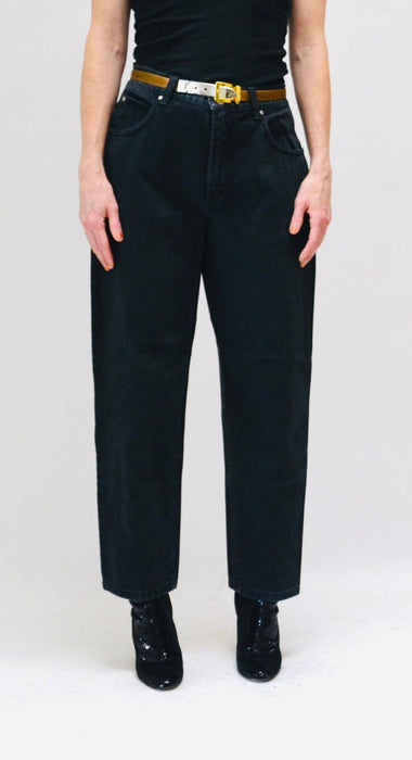 90s Vintage Versace Jeans Couture Jeans Size 36 50 Medium Large 90s Versace Black Jeans Size 10 12 90s Relaxed Fit Medium Black Jeans Pants