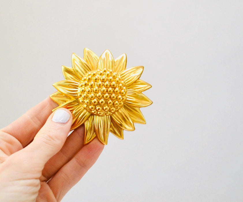 90s Vintage Gold Daisy Sunflower Belt Buckle Gold Wedding Belt Buckle Summer Flower Vintage Flower Belt Buckle Large Gold Wedding Belt
