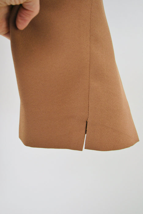 90s Vintage Brown Heart Jacket Blazer Suit with Heart Love Buttons Tan Blazer 80s 90s Glam Power Suit Medium Large Criscione 90s Suit