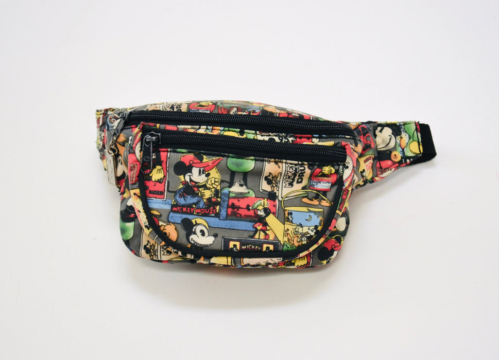 90s Vintage Nicole Miller Mickey Mouse Fanny Pack