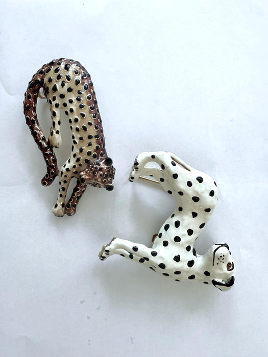 80s Vintage Cheetah Belt Buckle Vintage Leopard Animal Cat Belt Buckle Rare 1980s Belt Buckle by Mimi Di Gift for Cat Mom Cat Lover Belt